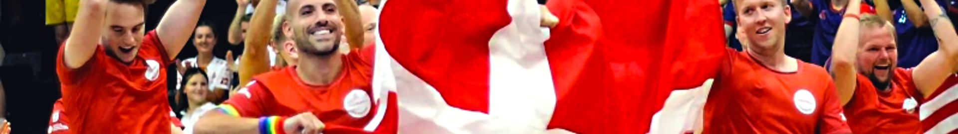 Antonello Esposito NIRAS Profile Dodgeball Danmark With Flag